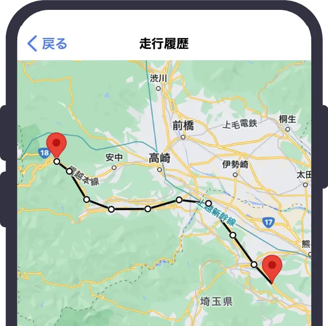 ルート記録