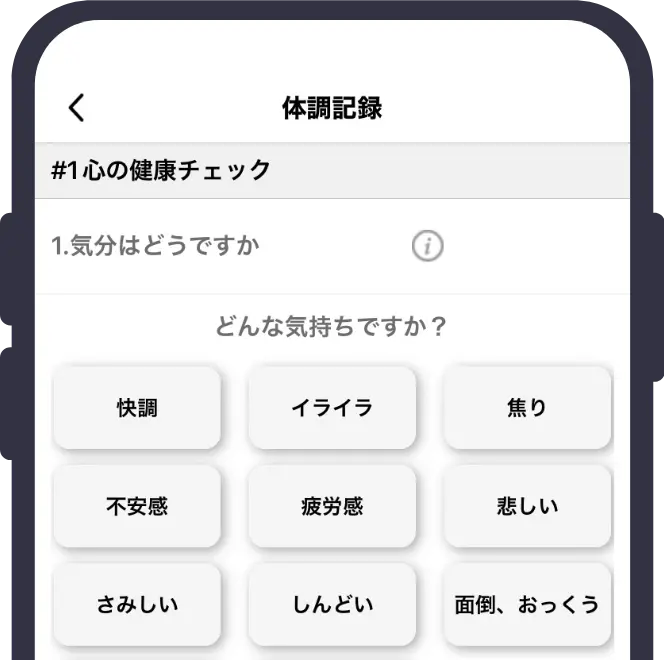 体調記録