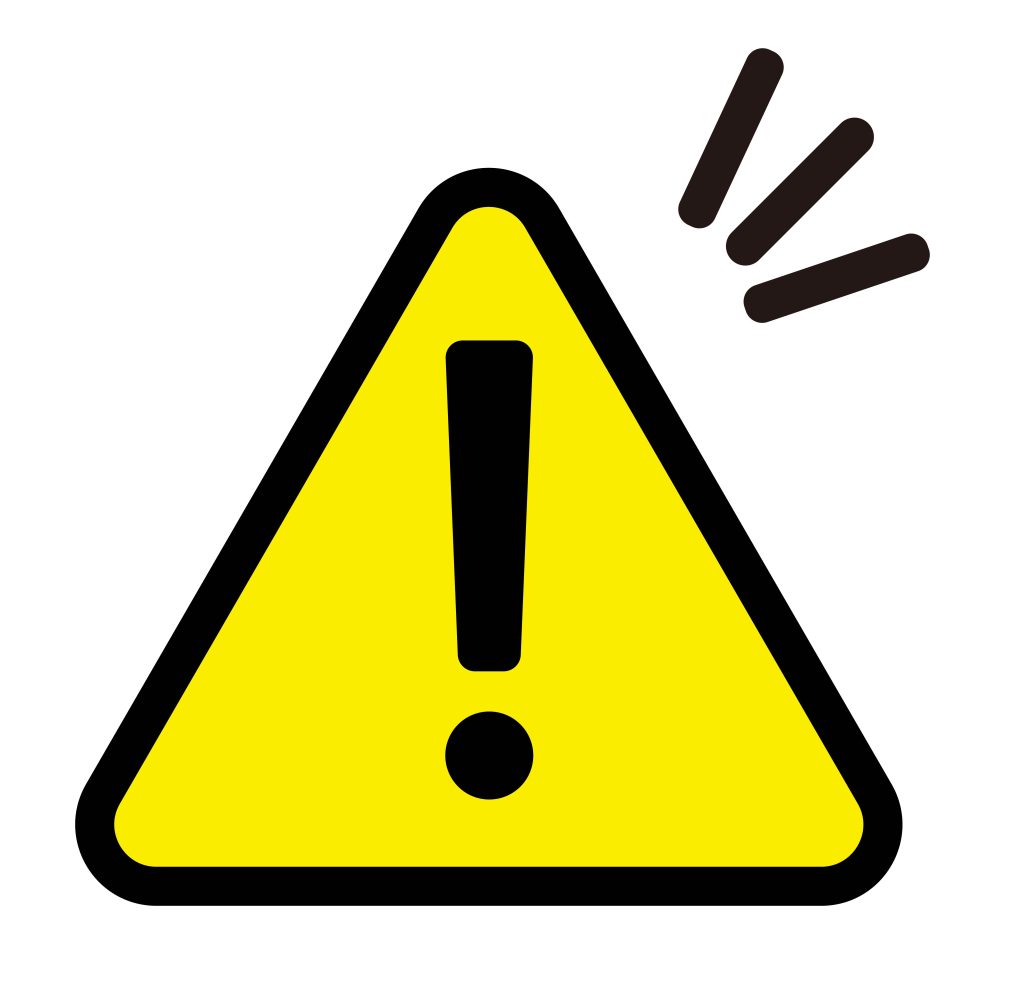 注意を促す画像