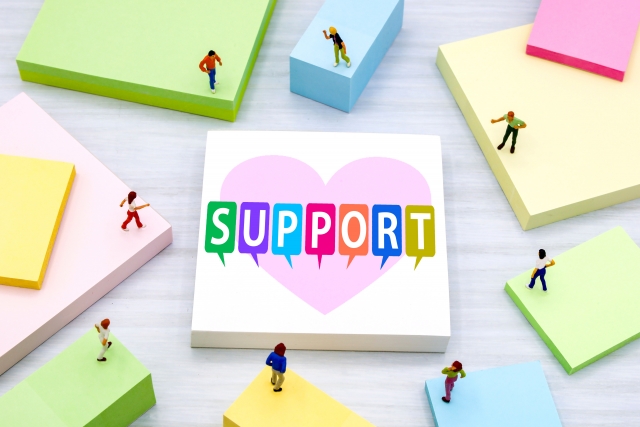 社内の教育・キャリア支援の充実を想起させる画像